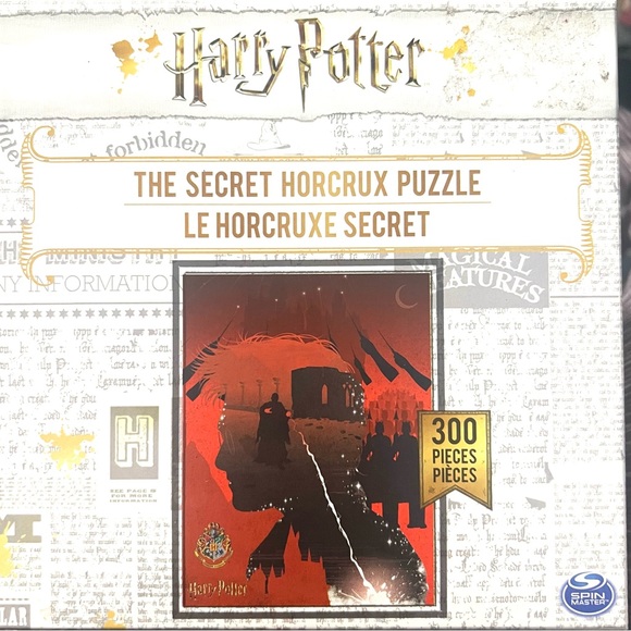 Harry Potter Horcrux 1000 Piece Jigsaw Puzzle - Battle Of Hogwarts Scene Collectible Puzzle